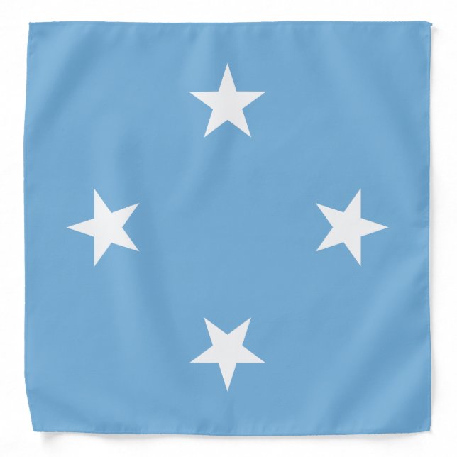 Federated States of Micronesia Flag Bandana (Front)