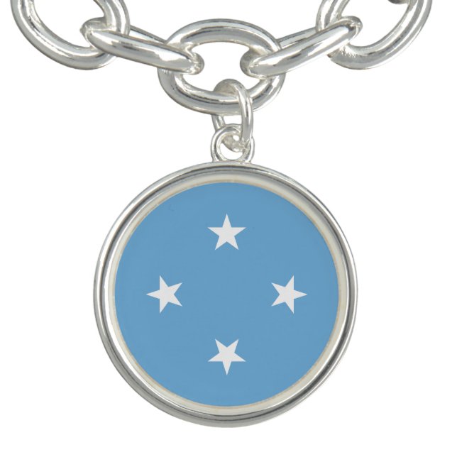 Federated States of Micronesia Flag Bracelet (Design)