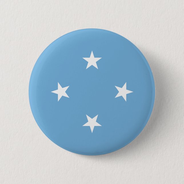 Federated States of Micronesia Flag Button (Front)