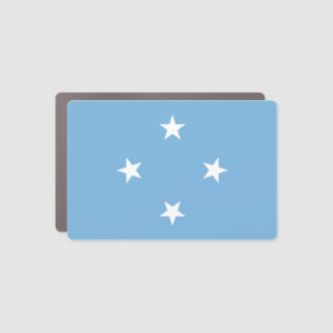 Federated States of Micronesia Flag Car Magnet