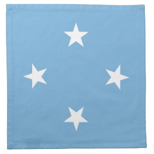 Federated States of Micronesia Flag Cloth Napkin