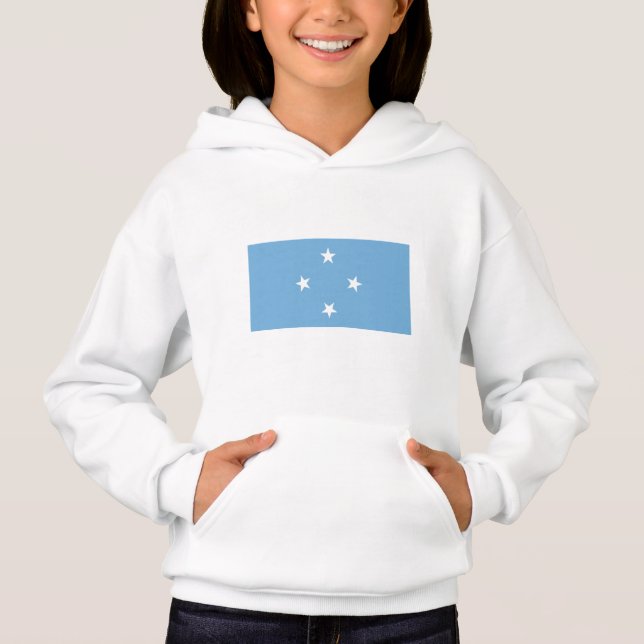 Federated States of Micronesia Flag Hoodie (Front)
