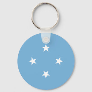 Federated States of Micronesia Flag Keychain