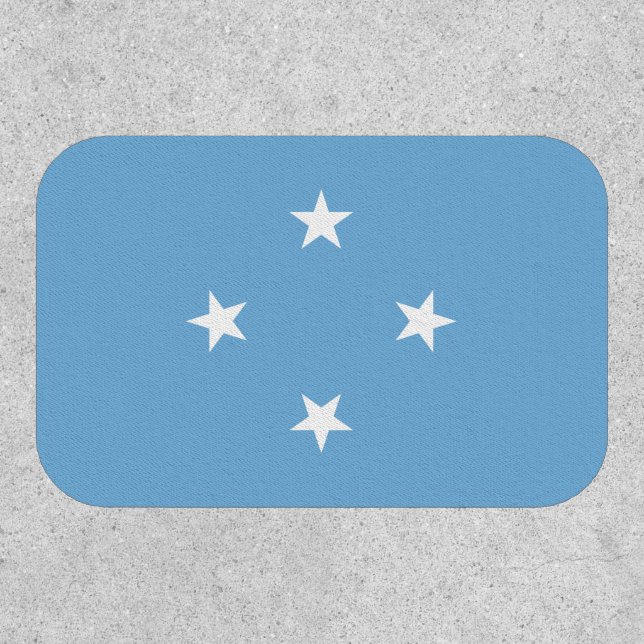 Federated States of Micronesia Flag Patch (Front)