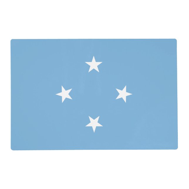 Federated States of Micronesia flag Placemat (Front)