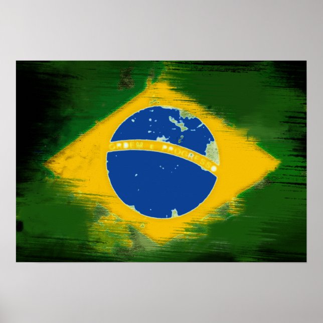 Federative Republic of Brazil flag Poster (Front)