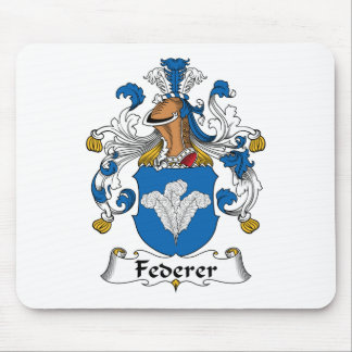 Federer Family Crest Mouse Pad
