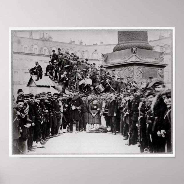 Federes before the Vendome Column Poster (Front)