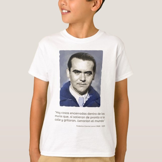 Federico García Lorca T-Shirt (Front)
