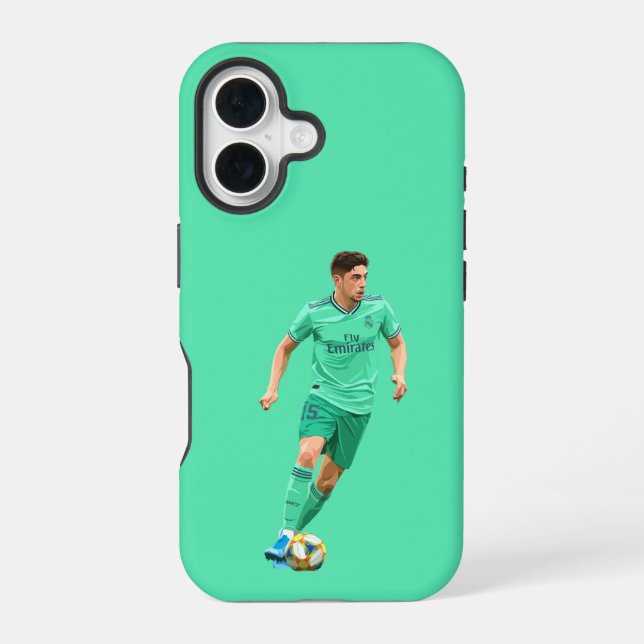 Federico Valverde - Real Madrid iPhone Case (Back)