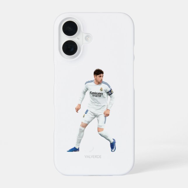 Federico Valverde - Real Madrid iPhone Case (Back)