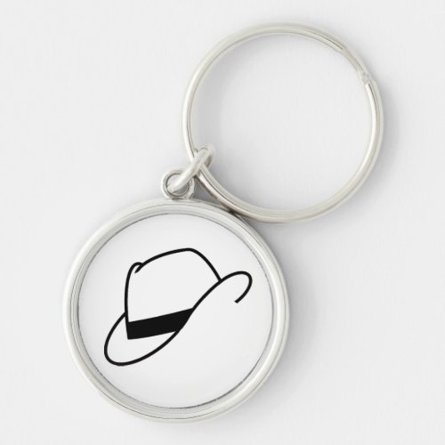 Fedora Hat Keychain