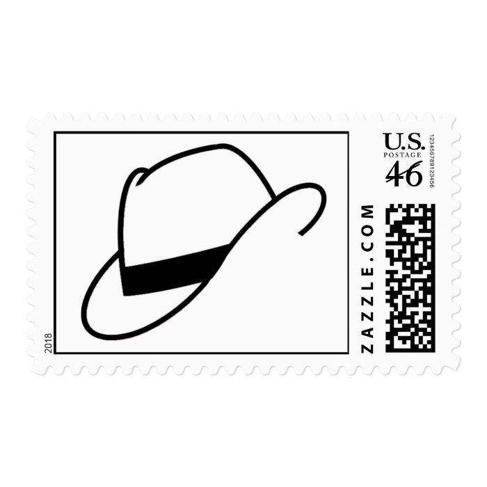 Fedora Hat Stamps