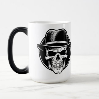 Fedora Skull Color Morph Mug