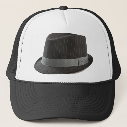 Fedora trucker hat