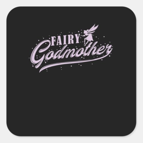 Fee Fairy Godmother Square Sticker