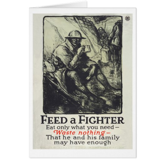 Feed A Fighter Cards (Front)
