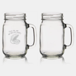 Feed Me and No One Gets Hurt Venus flytrap Plant Mason Jar W/ Handle