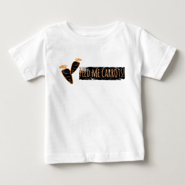 Feed me Carrots Stylish Top (Front)