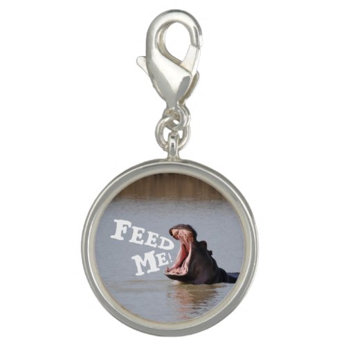 Feed Me Hippo Charm