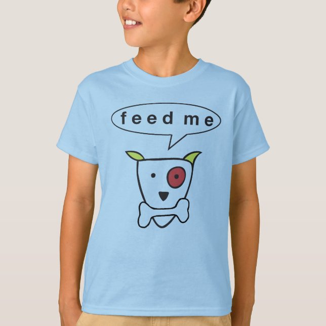 "Feed Me" Kids Tee (Front)