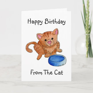 Feed Me Now Birthday Card