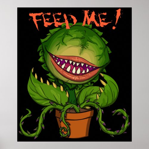 Feed me Seymour Poster