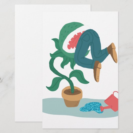 feed me venus flytrap (Front/Back)