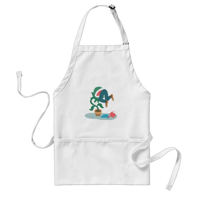 feed me venus flytrap adult apron (Front)