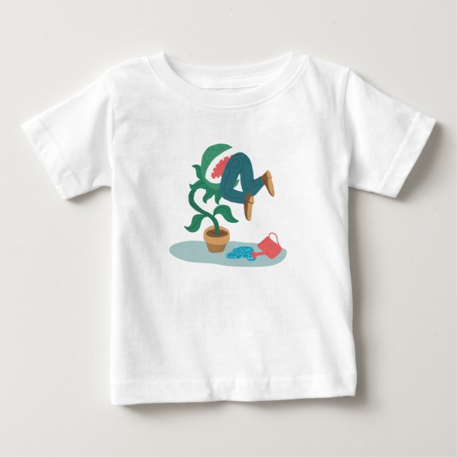 feed me venus flytrap baby T-Shirt (Front)