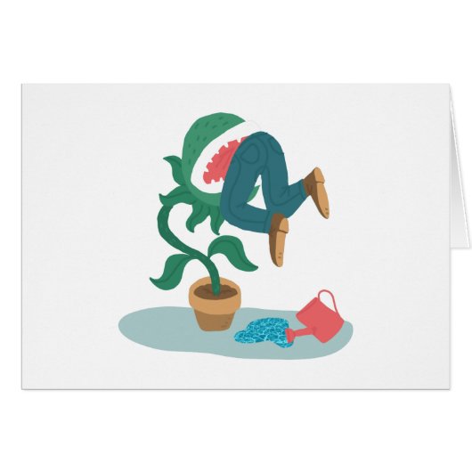 feed me venus flytrap cards (Front Horizontal)