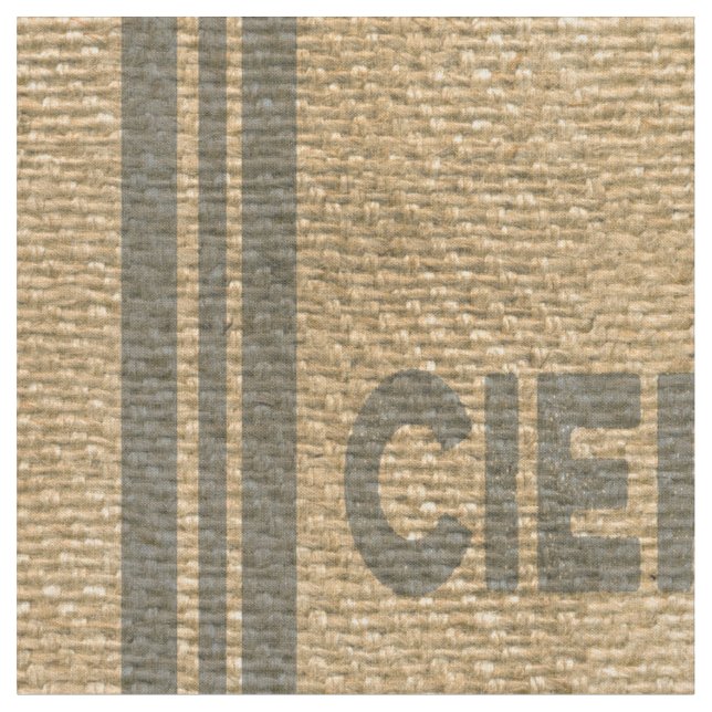 Feed Sack Pillow Design | Make your own Pillow Fabric (Close Up)