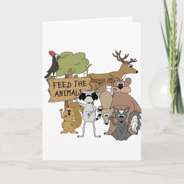 Feed the Animals Card (Front)