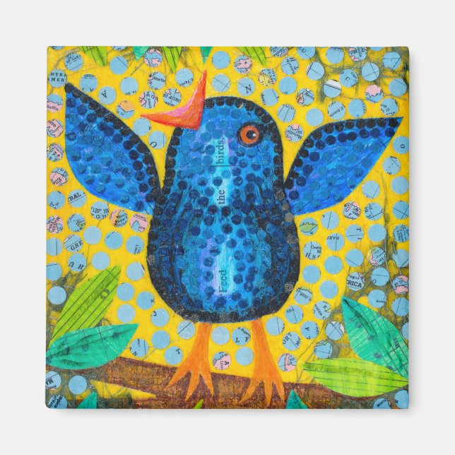Feed the Birds Magnet (Front)