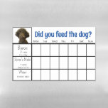 Feed the Dog Dry Erase Magnetic Sheet<br><div class="desc">A handy and compact Feed the Dog chart with plenty of room to personalize and add your own information. Plenty of options with the ability to add magnets and use a dry erase or water soluble pen to keep track of your fur baby's meals. Original design by Night Owl's Menagerie,...</div>