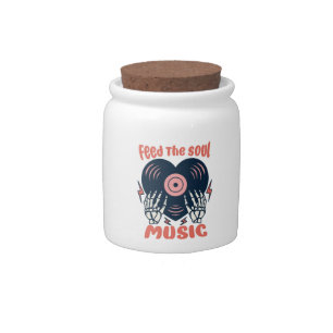 feed the soul music candy jar