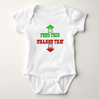 Feed This Funny Baby Romper Humor