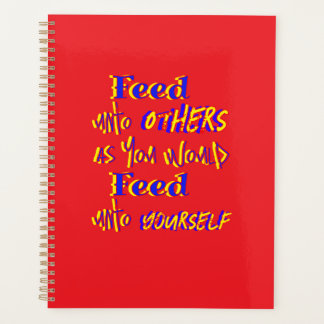 Feed Unto Others Notebook
