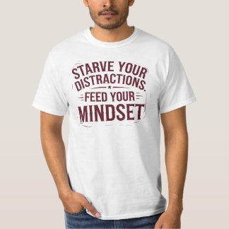 Feed Your Discipline Motivational Saying T-Shirt