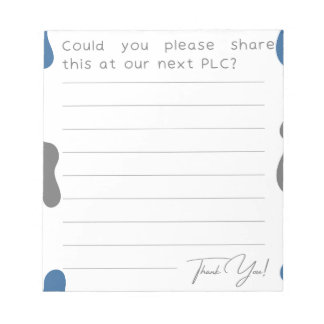 Feedback Form: Could you please share this at our Notepad