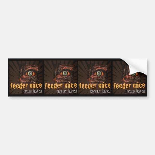 Feedermice Bumper Sticker (Front)