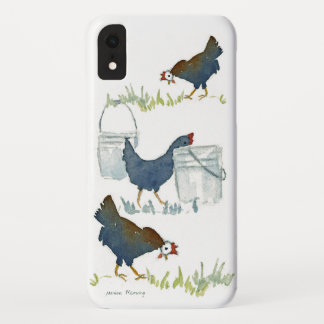 Feeding Chickens iPhone XR Case