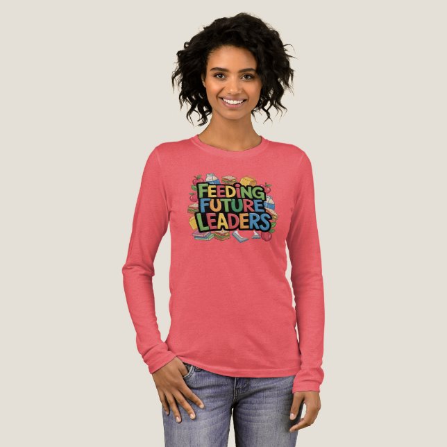 Feeding Future Leader Tri-Blend Shirt (Full Front)