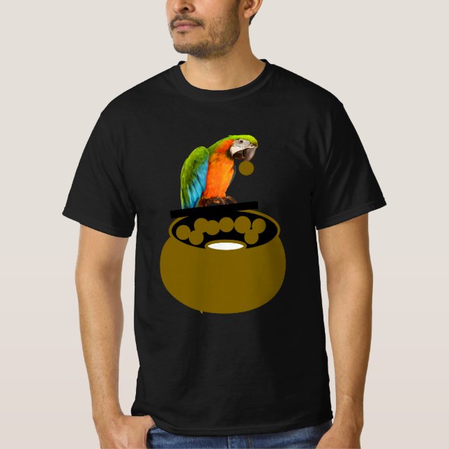 feeding parrot T-Shirt (Front)