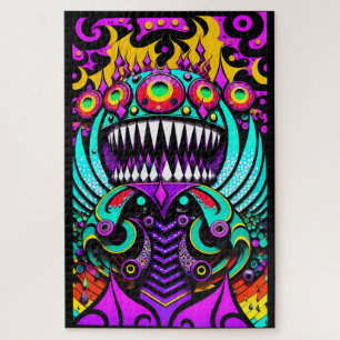 Feeding the Art Wars - Ken Gage Art Jigsaw Puzzle