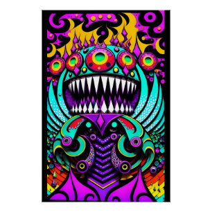 Feeding the Art Wars - Ken Gage Art Poster