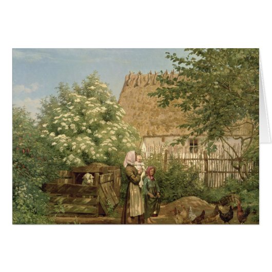 Feeding the Chickens Cards (Front Horizontal)