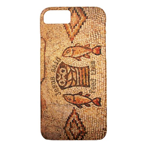 Feeding the Multitude with 5 Loaves and 2 Fishes iPhone 87 Case