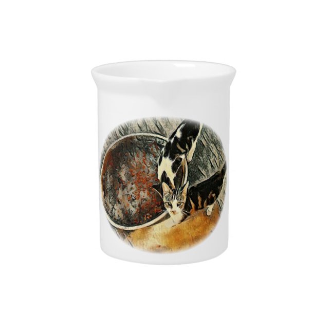 Feeding Time! Beverage Pitcher (Front)
