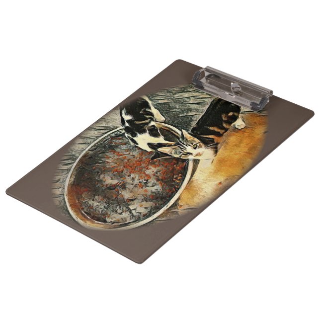 Feeding Time! Clipboard (Angled)